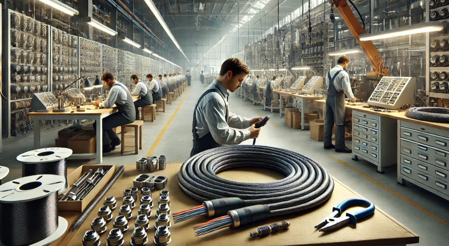 custom industrial cable assemblies 工業用線